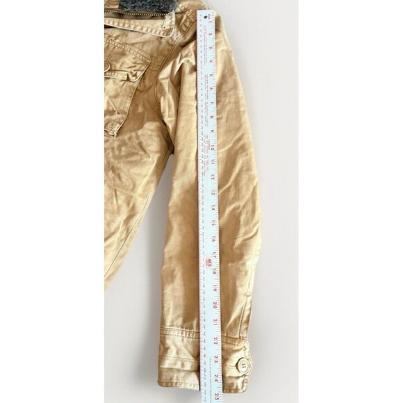 Vtg Y2K Abercrombie Fitch Adirondack Jacket Size S Brown Faux Fur Lined - Picture 7 of 14